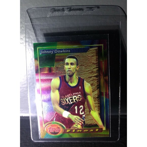 1993-94 Topps Finest Johnny Dawkins #151 Basketball Card - Picture 1 of 2